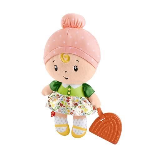 Poupée câline - Fisher-Price - Ma première poupée câline - Jouet sensoriel - Rose - 6 mois et plus