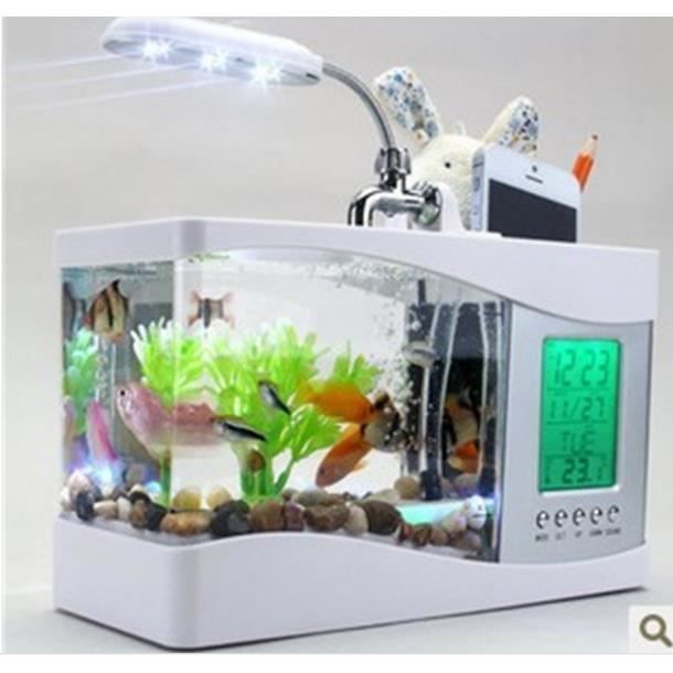 USB Mini  Aquarium  Mini  Aquarium  Chambre Salon d Aquarium  