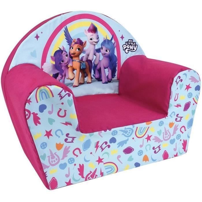 Fauteuil club Zipp Sunny Pipp Izz MY LITTLE PONY - Fun House - L.52 x P.33 x H.42 cm - origine Franc