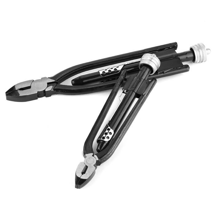 Pince Torsadée De Sécurité 15,2 Cm - Pour Fils D'aviation, Acier Carbone, Réversible, Verrouillage Automatique