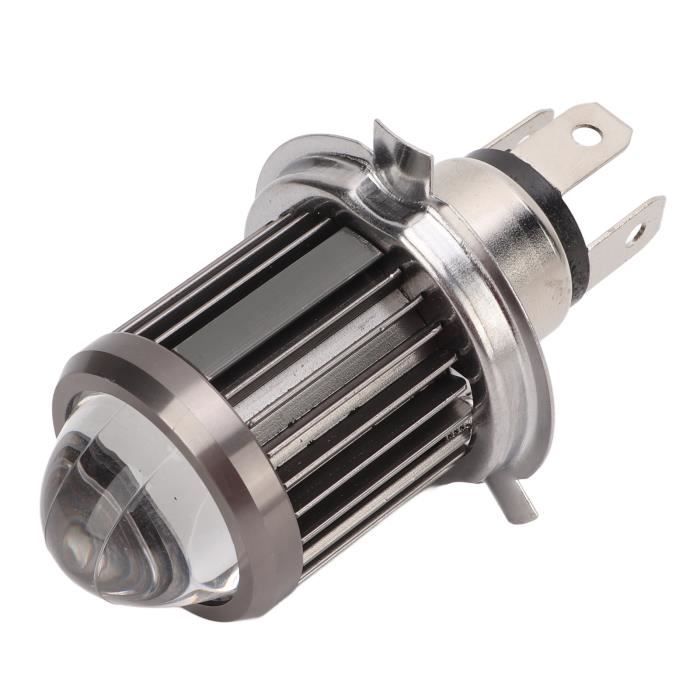 Phare LED Moto 7 Pouces 12V 6000K - Feux Avant Avec DRL Et Clignotants - IP67 Pour Harley, Indian - Noir
