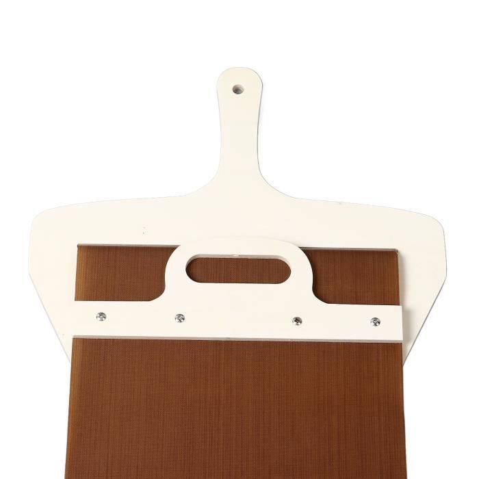Pelle à Pizza Coulissante En Bois Et Polypropylène - Transfert Parfait 45x20 Cm Ou 55x35 Cm