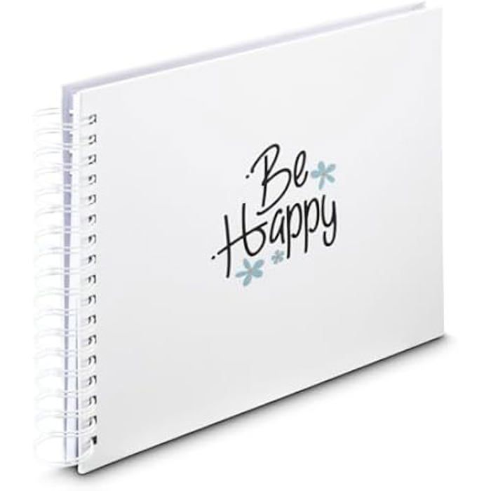 Spiral-Album Good Things 28x24cm - Kreatives Fotoalbum Mit 50 Weißen Seiten