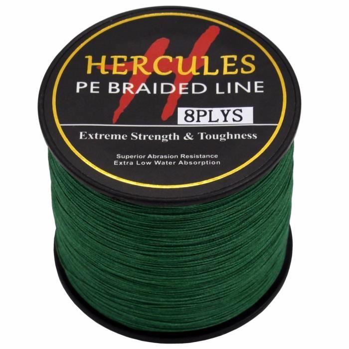 Hercules 8Strand Braided Fishing Line 100% PE, 10lb To 100lb Test, 100M300M Length 10lb To 100lb Test Line Hercules 8Strand Braided Fishing Line 100% PE, 10lb To 100lb Test, 100M300M Length 10lb To 100lb Test Line