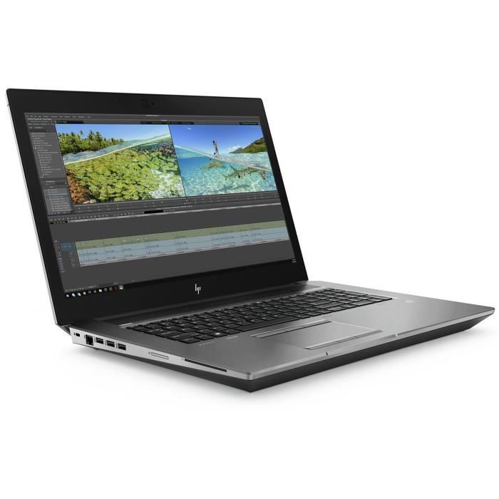 HP ZBook 17 G6 17 Core i7 2.6 GHz SSD AZERTY Français NVIDIA Quadro RTX 3000 - vue 2