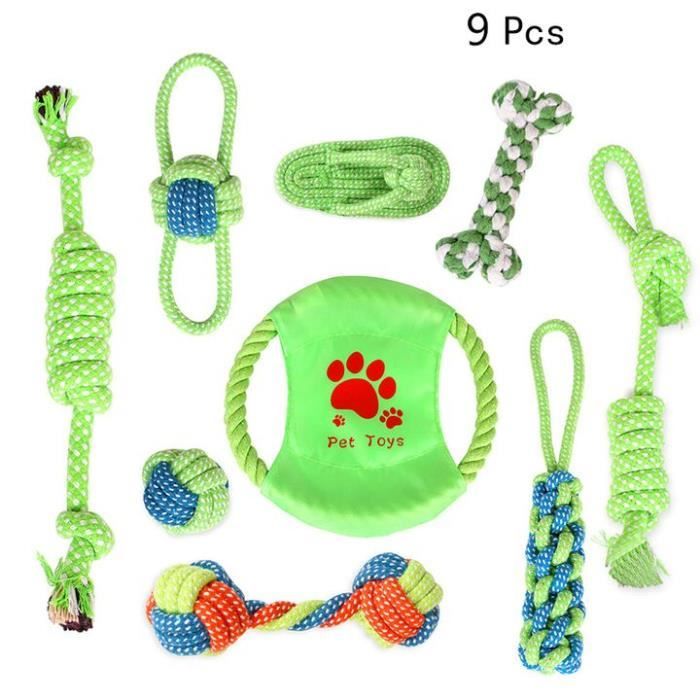 Meilleurs prix pour Kit Jouet dAnimal Lot de 9 Pour Chien Chat 01