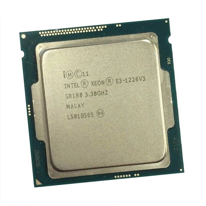 Processeur Intel Processeur Cpu Intel Xeon E3-1226 V3 Sr1R0 3.30Ghz Lga1150 Quad Core Haswell