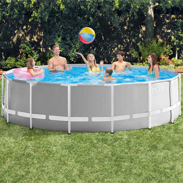 INTEX Piscine Prism Frame 457x122 cm