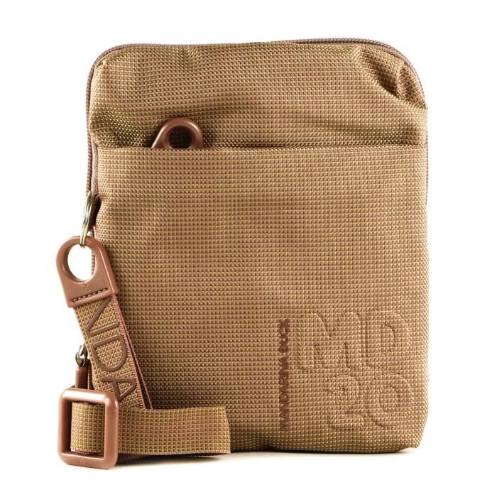 Sac Hobo MANDARINA DUCK MD20 - Bandoulière Cherry Tomato Rouge - Neuf