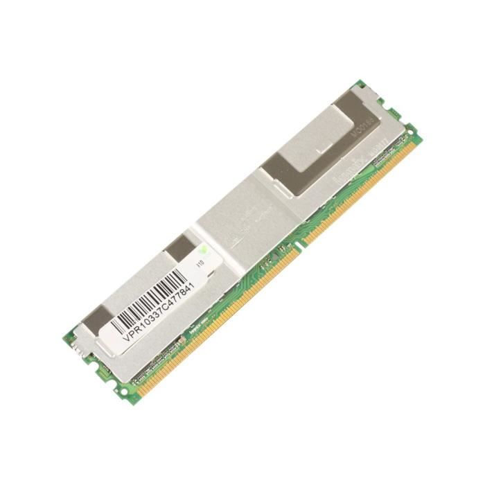CoreParts MMXDE-DDR2D0001 module de mémoire 4 Go 1 x 4 Go DDR2 240-pin DIMM ECC Argent - vue 2