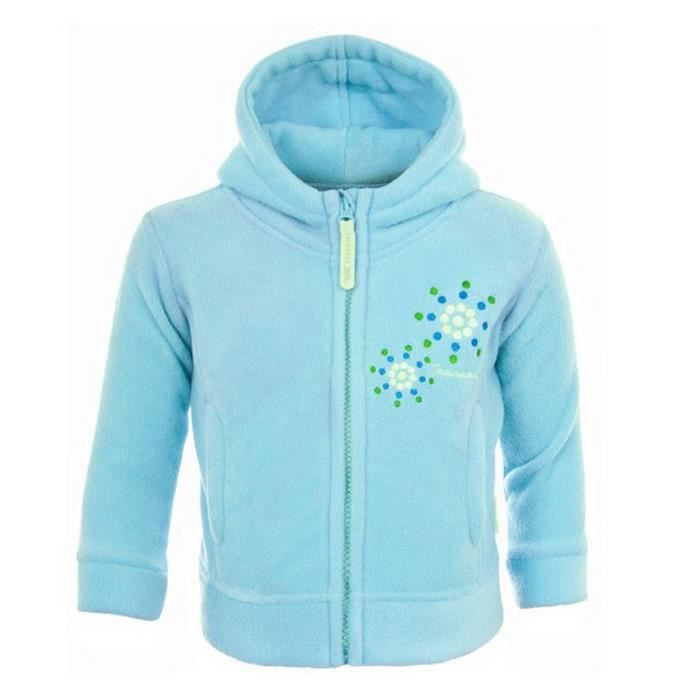 Trespass Shakira Veste Polaire A Capuche Bebe Fille Bleu Clair Cdiscount Pret A Porter