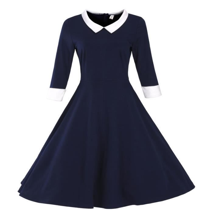 Simple Flavor Robe Femme Col Rever Noble Nature Grande Taille Mode Bleu Cdiscount Pret A Porter Simple Flavor Robe Femme Col Rever Noble Nature Grande Taille Mode Bleu Cdiscount Pret A Porter