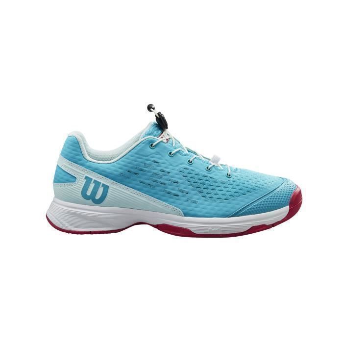 Chaussures de tennis de tennis enfant Wilson Rush Pro 4.0 QL - scuba blue - 33 Chaussures de tennis de tennis enfant Wilson Rush Pro 4.0 QL - scuba blue - 33
