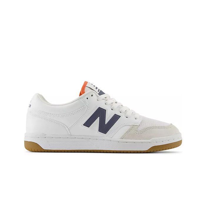 New Balance Zapatillas pour homme - NEW BALANCE - Peau - Lacets - Plat - Blanc