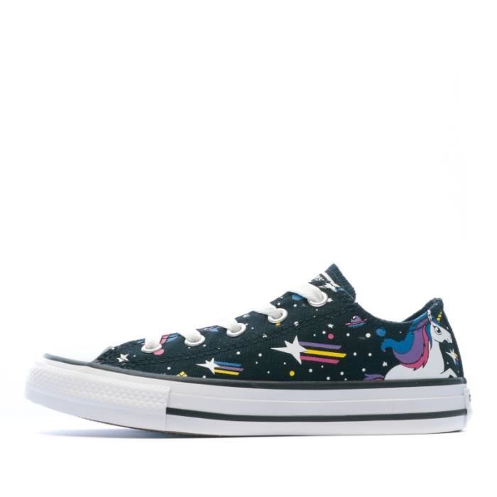 converse noire fille