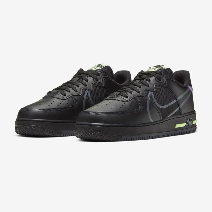 Basket Nike Air Force 1 React Chaussures Baskets Airforce One pour ... Basket Nike Air Force 1 React Chaussures Baskets Airforce One pour ...