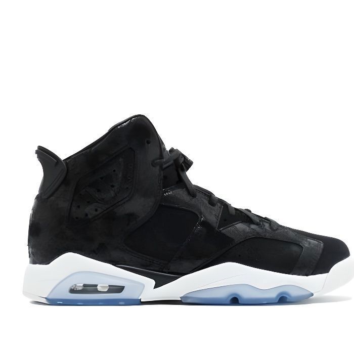 Chaussure Air Jordan 6 Retro Premium HC - Noir - Cuir - Confort aéré et look emblématique