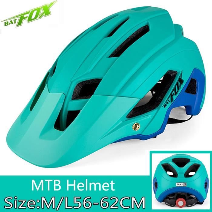 Casque Vélo Adulte Avec Visière Magnétique – Taille Réglable 58-62 Cm, Léger, Aéré, Protection VTT