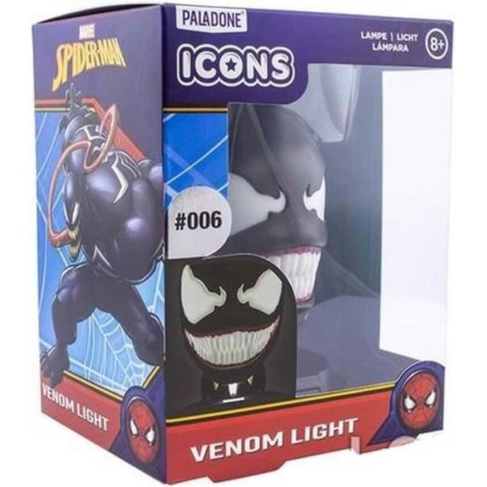 Lampe - PALADONE - Icon Light Marvel Venom - Noir - Plastique - Intérieur