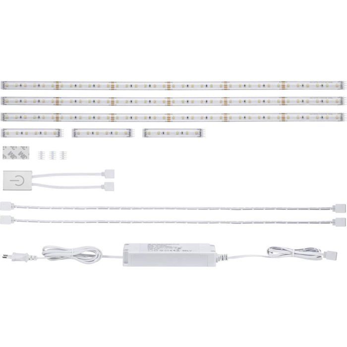 Paulmann FN MaxLED Comfort 79838 Ruban LED (Set complet) avec câble à extrémités ouvertes 24 V 1.80 m blanc chaud 1 pc( Paulmann FN MaxLED Comfort 79838 Ruban LED (Set complet) avec câble à extrémités ouvertes 24 V 1.80 m blanc chaud 1 pc(