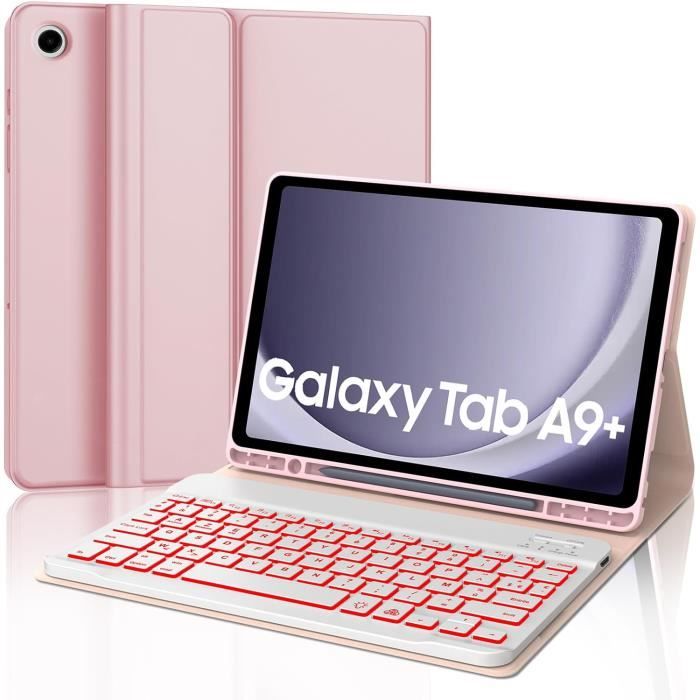 Clavier AZERTY Bluetooth Pour DOOGEE Tab A9+/A9 Pro+ 11 Pouces - Étui Magnétique Protecteur