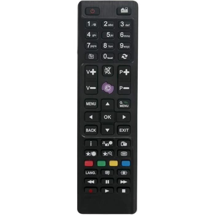 Télécommande De Remplacement Pour TV SCHNEIDER LED32-SCP202H - Neuf Sous Blister