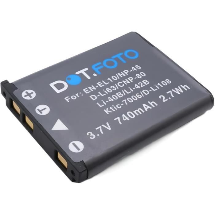 Batterie Otech Pour Pentax K10D - 1400 MAh NiMH - Neuve