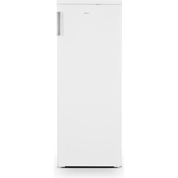 SCHNEIDER - SCOD219W - Réfrigérateur 1 porte - 218L (204+14) - Froid statique - Dégivrage automatique - 3 clayettes verre - Blanc