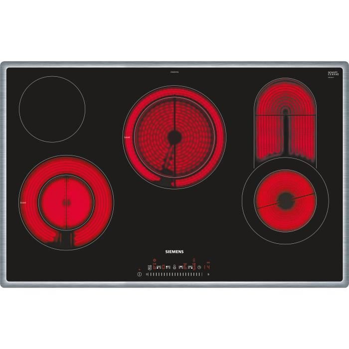 Plaque de cuisson ET845FCP1D iQ300 / 4 foyers / 79 5 cm / Vitrocéramique