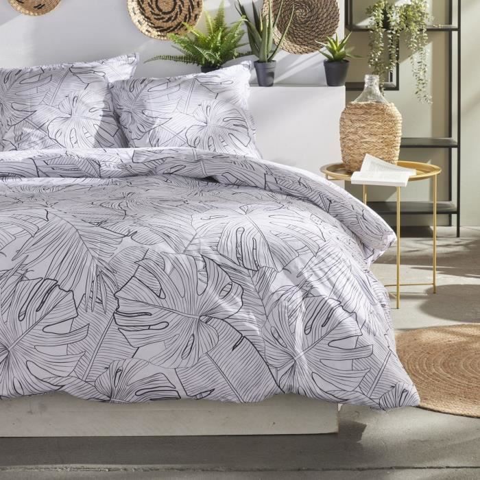 Parure de couette TODAY Sunshine 17.31 220x240cm 2 personnes Imprimée Coton 57 fils