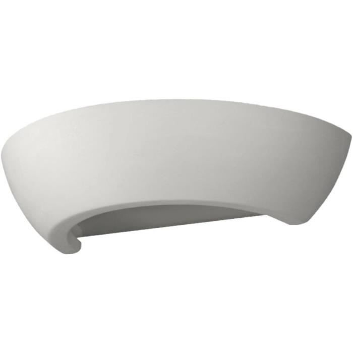 Applique Lampe Simple Eclairage Mural En Céramique Ampoule Led Géométrique Minimaliste