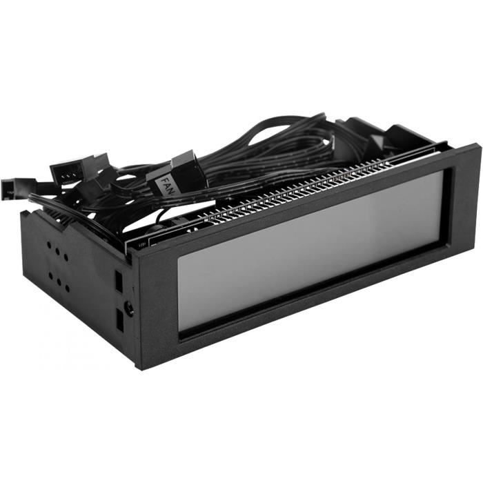 Thermalright Contrôleur de ventilateur ARGB prend en charge 8 groupes de ventilateurs, contrôleur de ventilateur PC 8 ports 3 broches, concentrateur de ventilateur 5 V, pâte forte + aspiration