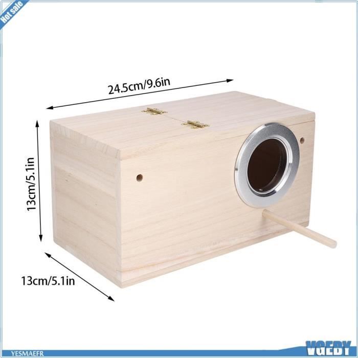Comparer les prix de Nichoir d'élevage en bois de qualité pour oiseaux exotiques - VGEBY