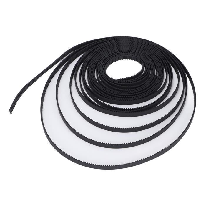 Courroie De Distribution 2GT Caoutchouc - 2 Pièces, Largeur 6mm, Circonférence 320mm, Pour Imprimantes 3D
