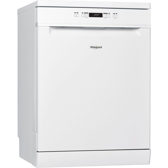 Whirlpool WFC 3B+26, Autonome, Blanc, Taille maximum (60 cm), Blanc, boutons, LED