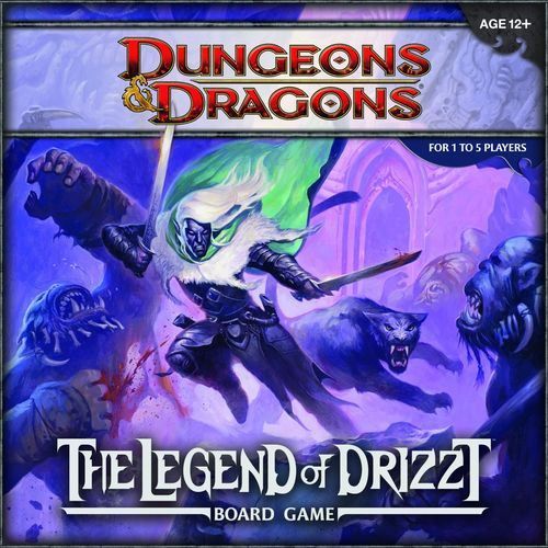 Jeu de plateau - WIZARDS OF THE COAST - Dungeons & Dragons : The Legend of Drizzt - 1 à 5 joueurs - 60 min