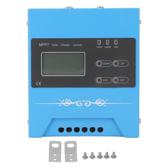 Contrôleur Solaire MPPT/PWM 20A - 12V/24V, Fonction Minuterie Double éclairage, Protection Complète | Pour Panneaux Solaires, Batteries, LED