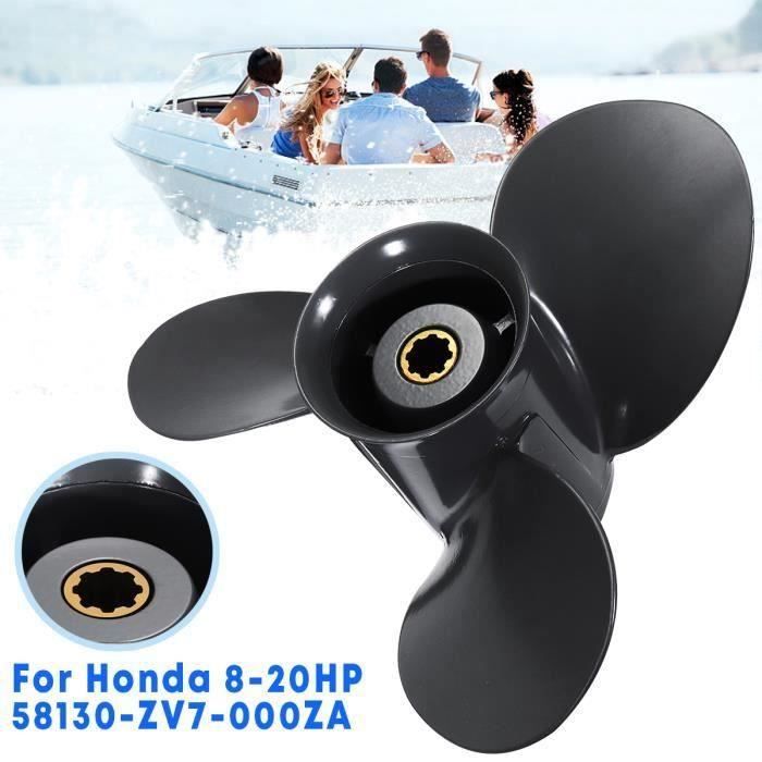 Hélice Hors-bord - GAROSA - HONDA 25-30HP - 4 Pales - Acier Inoxydable - 10 Dents Cannelées