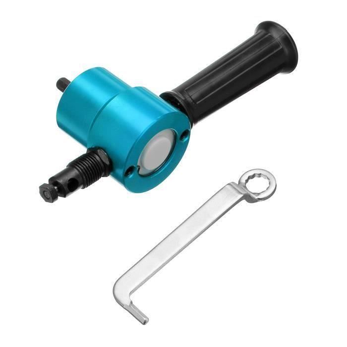 Grignoteuse électrique NIBBLEX - Découpe métal & PVC sur perceuse