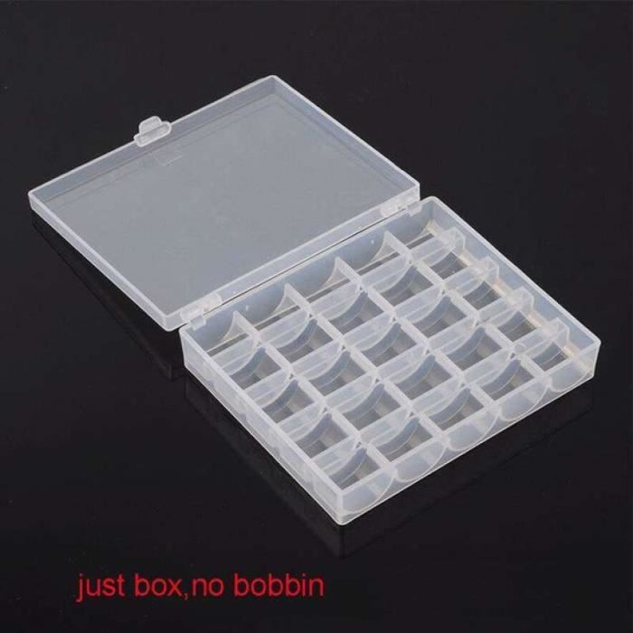 Accessoires Couture,Boîte De Rangement De Bobines De Fil En Plastique