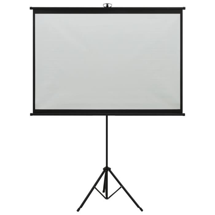 Écran De Projection Portable 72 Pouces 16:9 Avec Trépied - Surface Mate, Léger (1.44kg), Facile à Installer, Pour Films Et Présentations