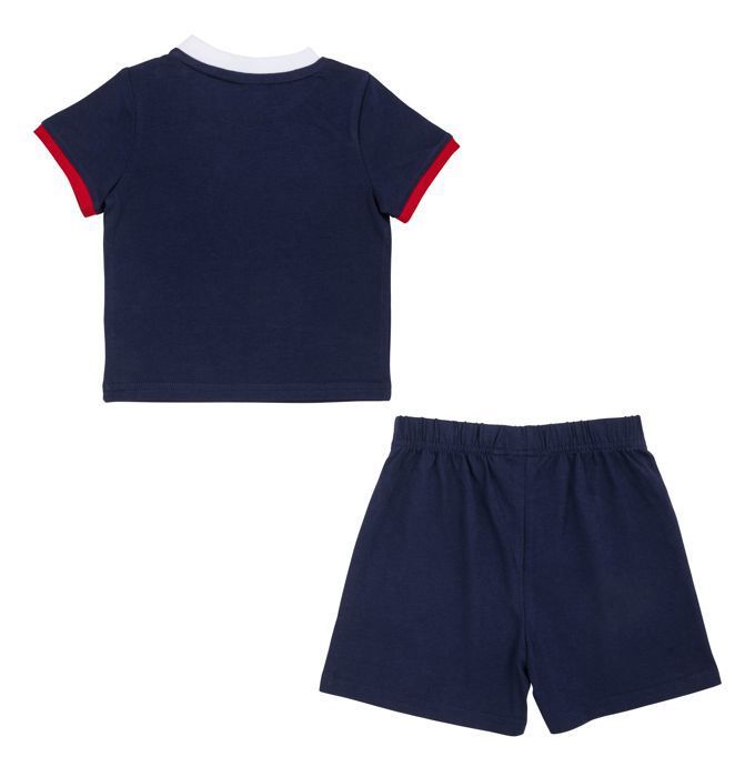 AS Saint-Étienne Ensemble Bébé T-shirt + Short Officiel ASSE – Collection Licenciée 100% Stéphanois