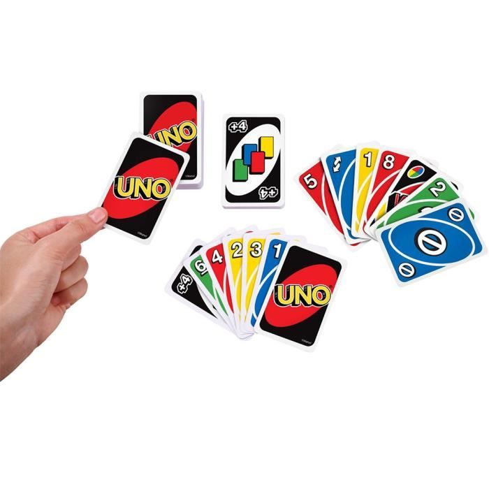 Norme 108 Uno jeu de cartes à jouer pour les amis de la famille voyage  amusant jouet d'instruction - Cdiscount Jeux - Jouets