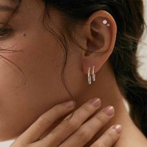 10 Paires Boucles D'Oreille Fille/Femme - Acier Inoxydable Hypoallergénique - Cœurs, Fleurs, Creoles - Dos Plat 6mm - 8