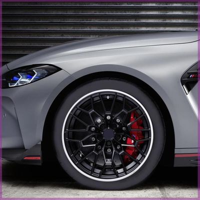 UIHECTA Protecteurs De Jantes, 16/17/18/19/20 Pouce Protecteur De Jante De Voiture, ProtèGe Jante Universel, Anneau De Garniture De Protection Pour Pneus De Voiture, Lot De 4,Noir,17in