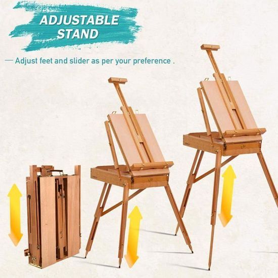 Chevalet En Bois Chevalet De Peintre Chevalet Pour Bois Chevalet Portable Pour Petit Chevalet De