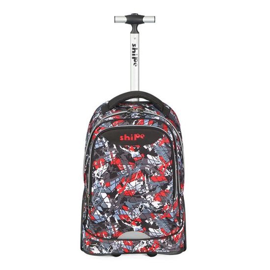 Cartable a roulettes Baclpack Ecole pour Les Garcons et Les Filles Roulant Bagages Enfants Sac De Voyage gris A1547 Cdiscount Bagagerie Maroquinerie