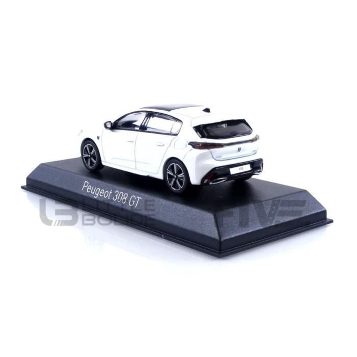 Peugeot 308 SW GT Ligne 2017 Pearl White Blanc métallisé 1:43 Norev