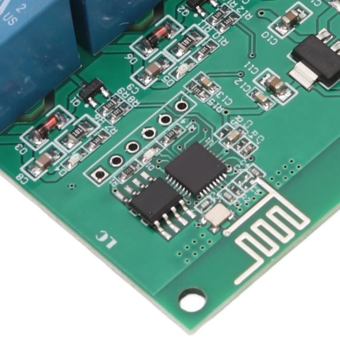 LAN Commutateur de module relais - Module de relais 4 canaux PCB RTU relais  carte - Cdiscount Bricolage