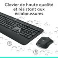 Combo clavier et souris sans fil - Logitech - MK540 - Noir-3